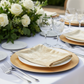 Champagne Velvet Napkin Outdoor Reception