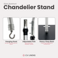 Chandelier Adjustable Heavy Duty Stand parts