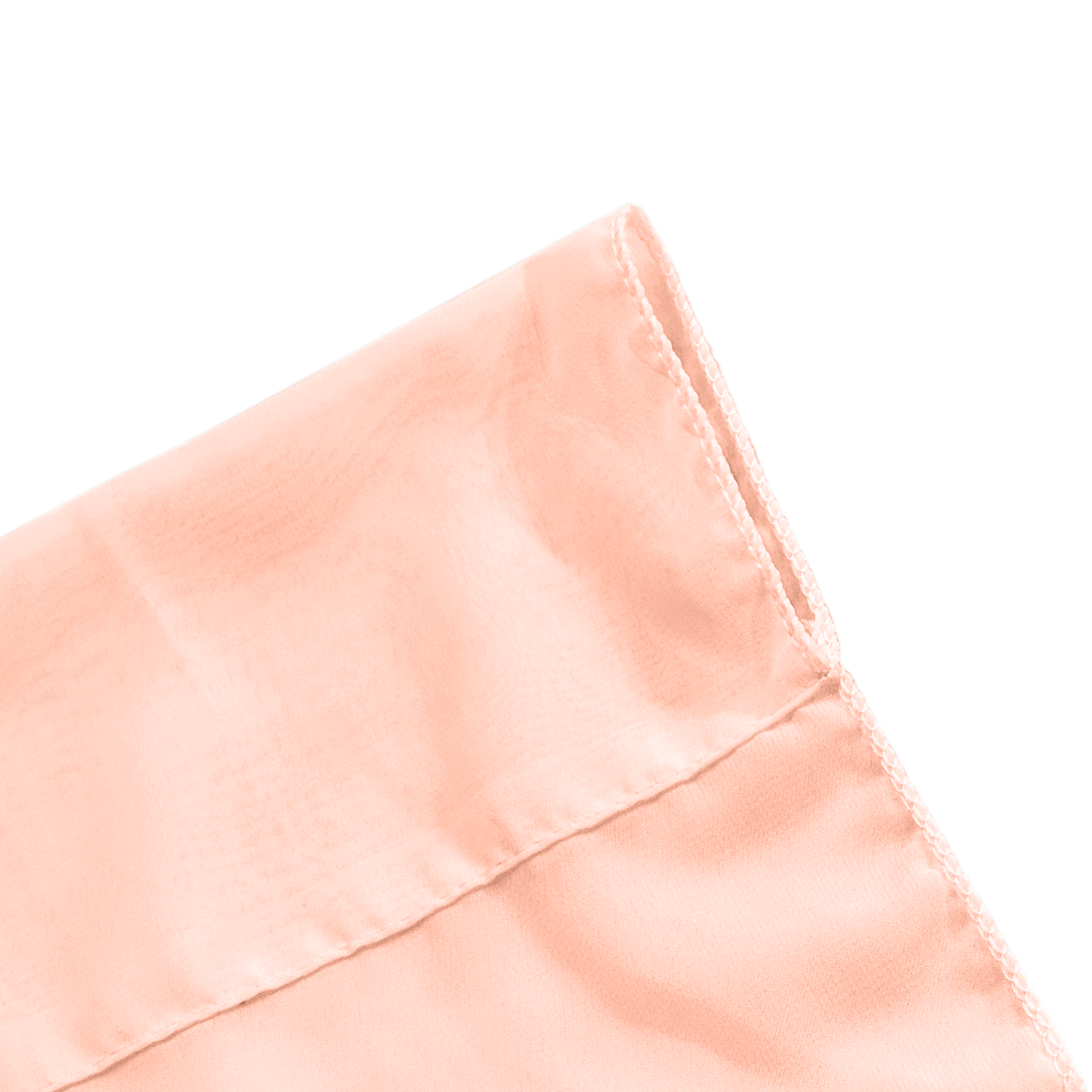 Chiffon Curtain Drape 10ft H x 58" W Panel Blush/Rose Gold pocket view