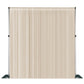 Chiffon Curtain Drape 10ft H x 58" W Panel Champagne full view