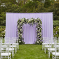 Chiffon Curtain Drape 12ft H x 58" W Panel - Lavender
