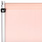 Chiffon Curtain Drape 14ft H x 118" W Panel Blush/Rosegold flat