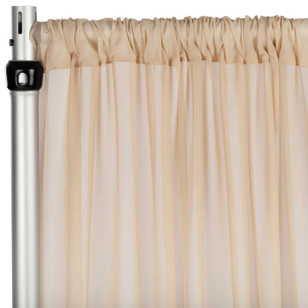 Chiffon Curtain Drape 14ft H x 118