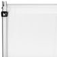 Chiffon Curtain Drape 14ft H x 118" W Panel White corner flat