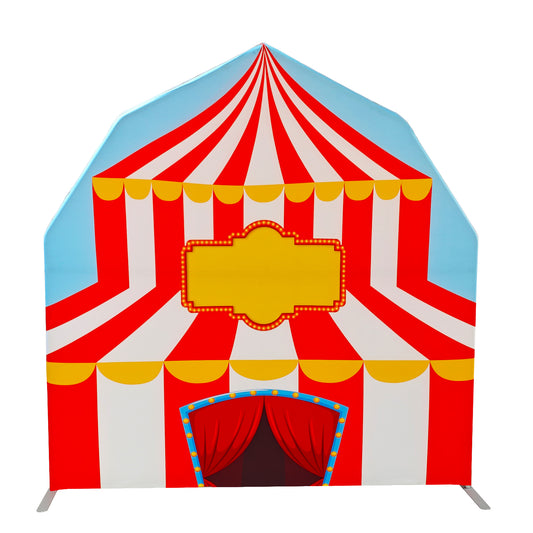 Circus Carnival Printed Backdrop Spandex Cover