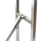 Collapsible Adjustable Height Backdrop Support Stand Silver connector close up
