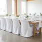 minimalist wedding reception with Contemporary LIFETIME folding chair Cover - White