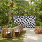Cow Animal Print Satin 10ft H x 58"W Backdrop Panel/Drape