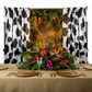 Cow Animal Print Satin 10ft H x 58"W Backdrop Panel/Drape