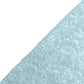 Crinkle Shimmer 10ft H x 52" W Drape/Backdrop Panel Baby Blue serged edge finish