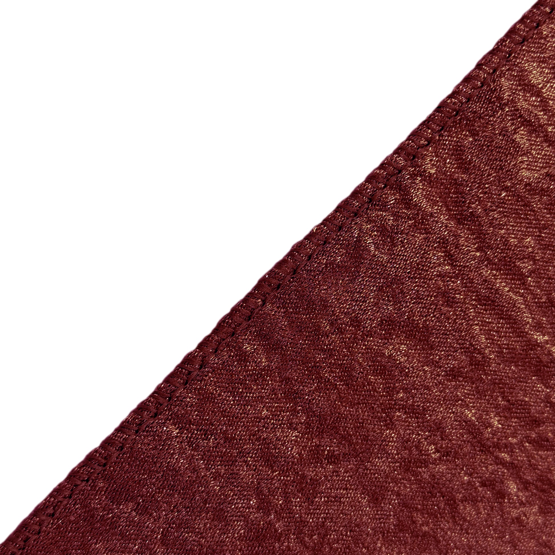 Crinkle Shimmer 10ft H x 52" W Drape/Backdrop Panel Burgundy serged edge finish