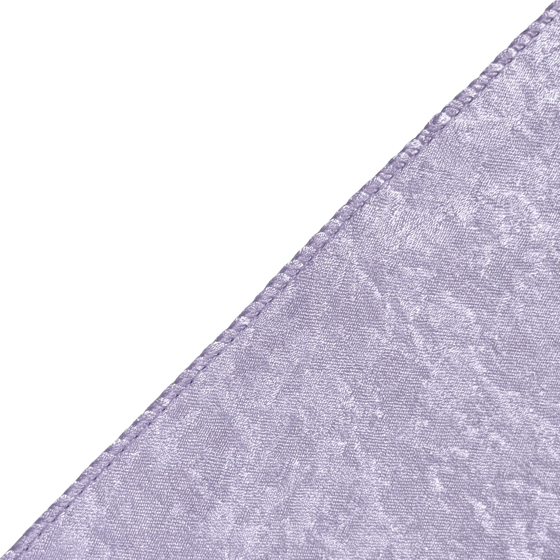 Crinkle Shimmer 10ft H x 52" W Drape/Backdrop Panel Lavender serged edge finish