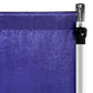 Crinkle Shimmer 10ft H x 52" W Drape/Backdrop Panel Purple flat