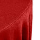Crinkle Shimmer 120" Round Tablecloth Red edge view