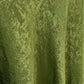 Crinkle Shimmer 120" Round Tablecloth Willow Green close up