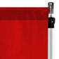 Crinkle Shimmer 12ft H x 52" W Drape/Backdrop Panel Red backside of material