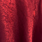 Crinkle Shimmer Burgundy fabric close up