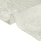 Crinkle Shimmer 132" Round Tablelcoth Ivory serged edge finish