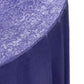 Crinkle Shimmer 132" Round Tablecloth Purple edge view