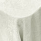 Crinkle Shimmer 90"x132" Rectangular Tablecloth Ivory 