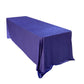 Crinkle Shimmer 90"x132" Rectangular Tablecloth Purple angled view