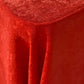 Crinkle Shimmer Red fabric close up
