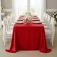 Crinkle Shimmer 90"x156" Rectangular Tablecloth - Red