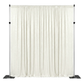 Crinkle Shimmer Drape/Backdrop Panel - Ivory
