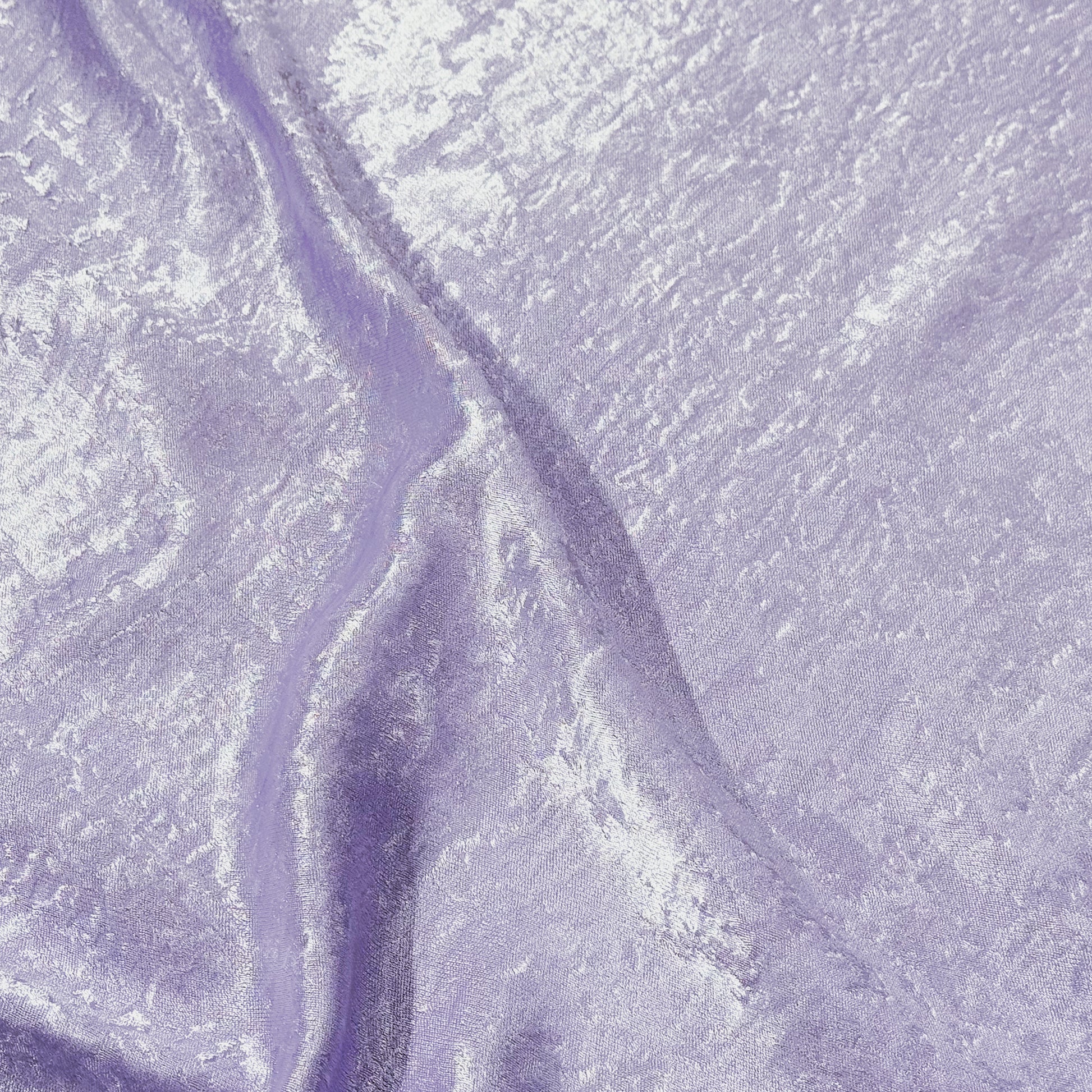 Crinkle Shimmer Lavender fabric 