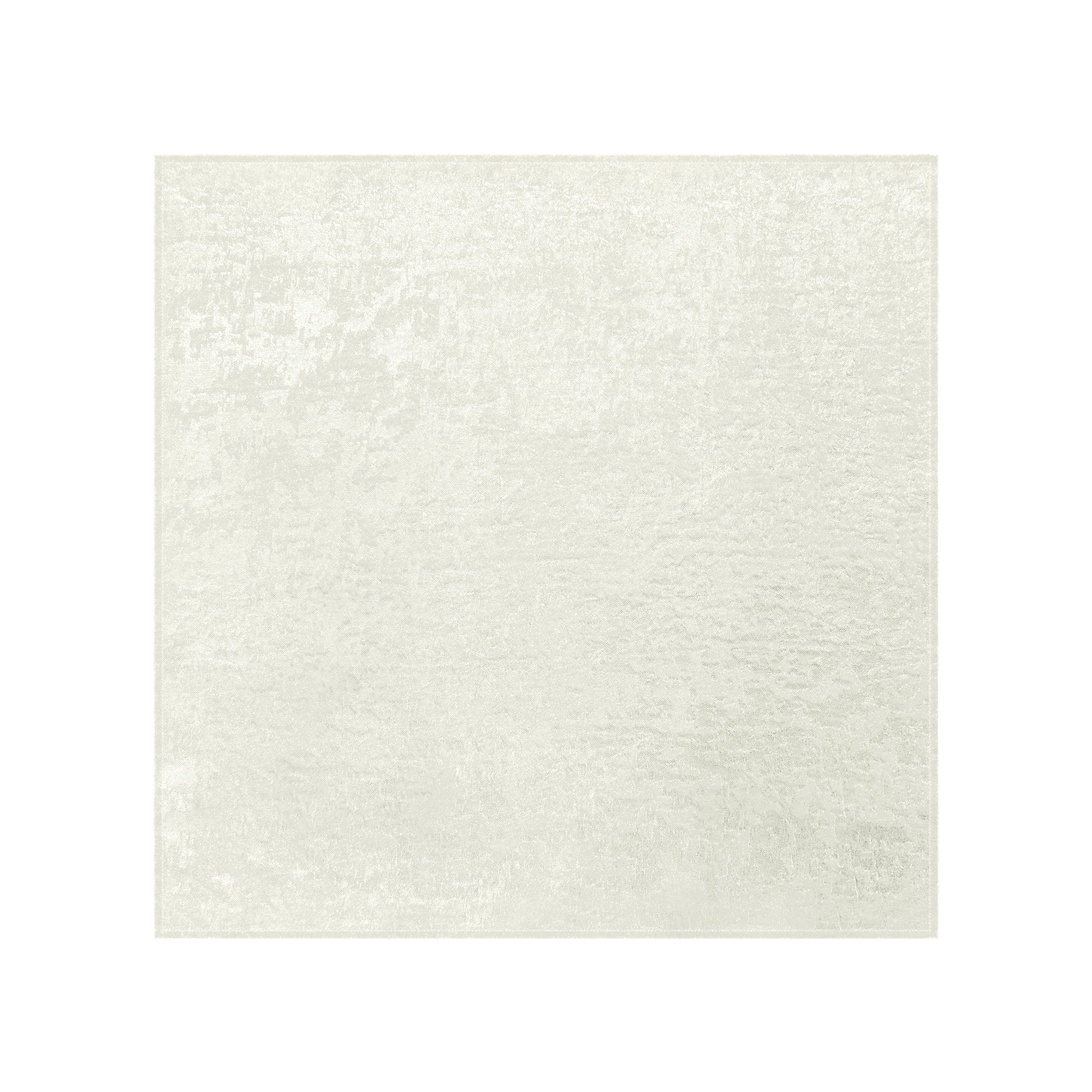 5 pcs/pk Crinkle Shimmer Napkin 20"x20" - Ivory flat