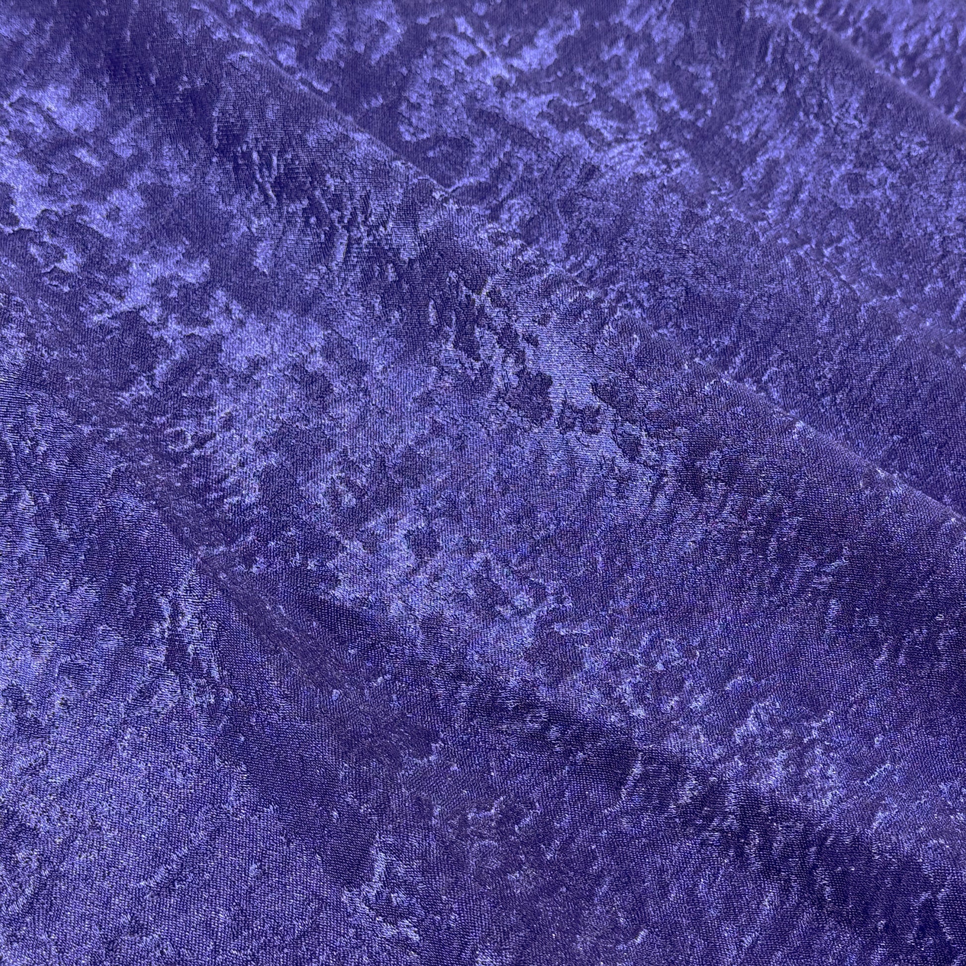 Crinkle Shimmer Purple fabric close up