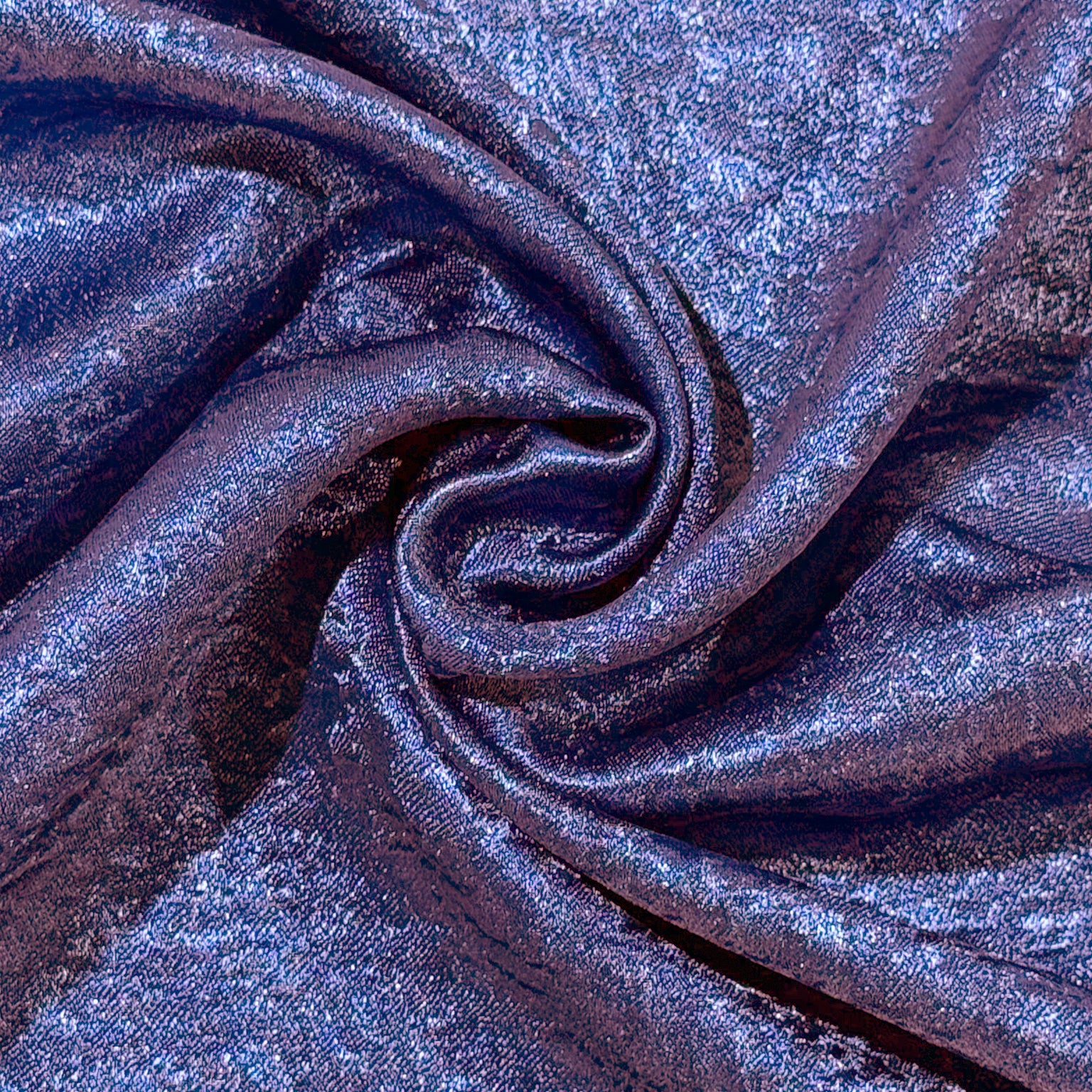 Crinkle Shimmer Purple Fabric