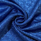 Crinkle Shimmer Royal Blue fabric