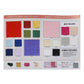 Crinkle Shimmer Swatch Chart open view