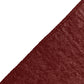 Crinkle Shimmer Table Runner Burgundy serged close up