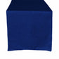 Crinkle Shimmer Table Runner Royal Blue front view