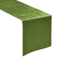 Crinkle Shimmer Table Runner Willow Green
