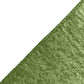 Crinkle Shimmer Table Runner Willow Green serged finish