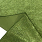 Crinkle Shimmer Table Runner Willow Green underside