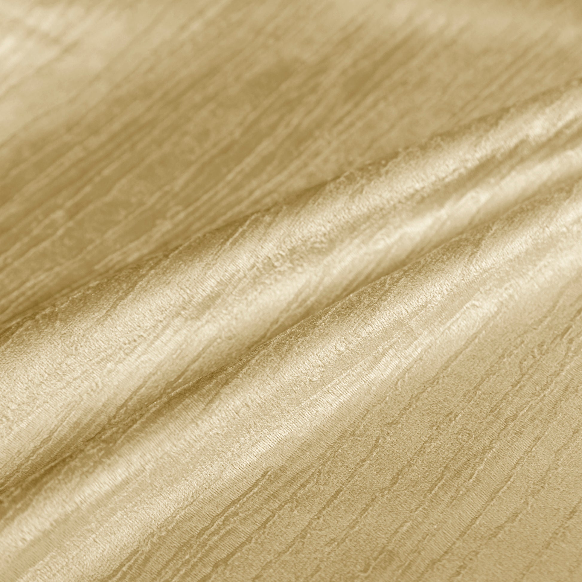Crinkle Velvet Champagne fabric