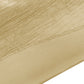 Crinkle Velvet 120" Round Tablecloth Champagne underside