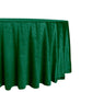 Crinkle Velvet 120" Round Tablecloth Emerald Green