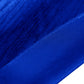 Crinkle Velvet 120" Round Tablecloth Royal Blue underside of fabric