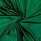Crinkle Velvet Emerald Green fabric