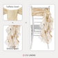 Curly Willow Chair Sash - Champagne - CV Linens