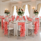 Curly Willow Chair Sash - Coral