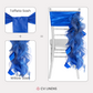 Curly Willow Chair Sash - Royal Blue - CV Linens