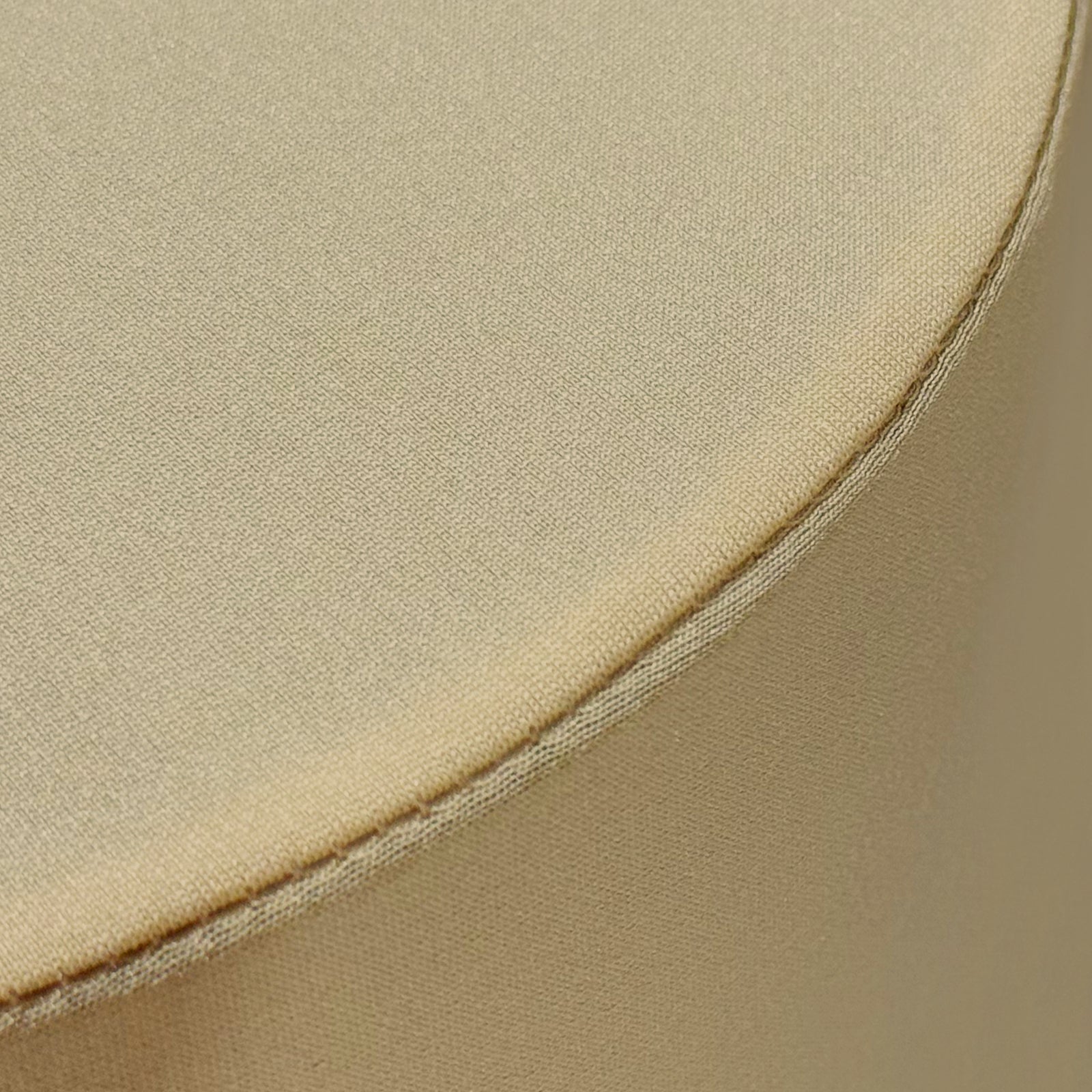 Champagne Spandex Covers for Cylinder Metal Cake/Dessert Pedestal Stands 5 pcs/set edge close up
