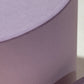 Lavender Spandex Covers for Cylinder Metal Cake/Dessert Pedestal Stands 5 pcs/set close up