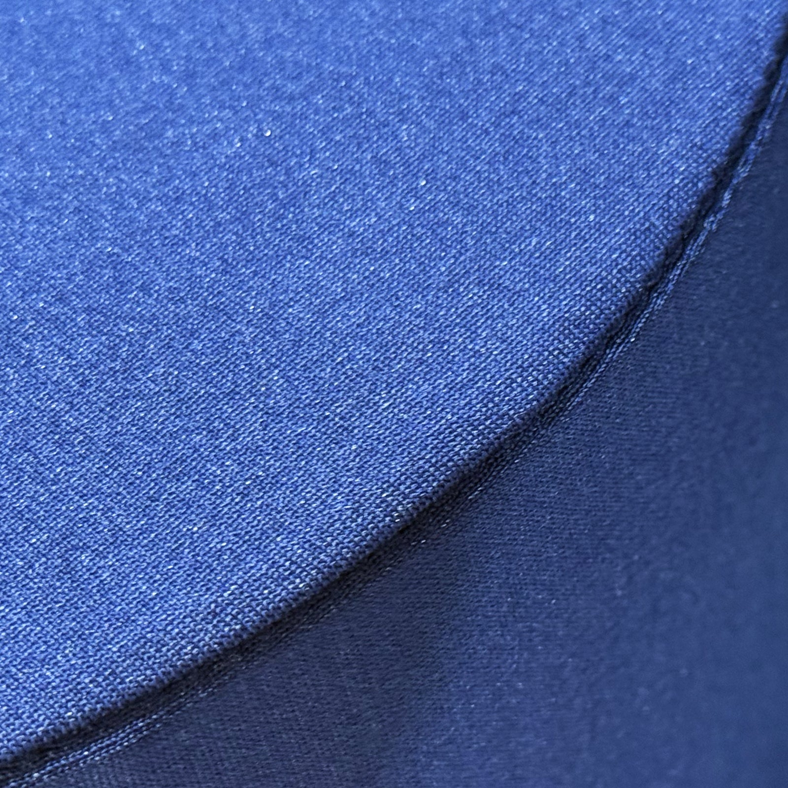 Navy Blue Spandex Covers for Cylinder Metal Cake/Dessert Pedestal Stands 5 pcs/set edge close up